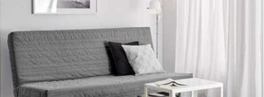 Beds dīvāna no Ikea, tā aprīkojuma popularitātes iemesli