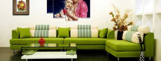 Universālie zaļie dīvāni - labs risinājums jebkuram interjeram