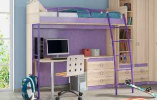Features of a metal loft bed, the nuances of the choice and installation