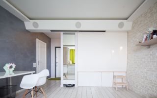 Iespējas mēbeļu iekārtošanai vienistabas dzīvoklī, dizaina padomi