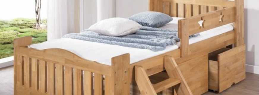 Padarīt patstāvīgas bērnu gultas izveidošanas posmi, kā izvairīties no kļūdām