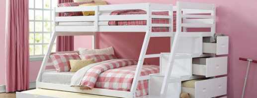 Врсте кревета на кат за децу са страницама, критеријуми за избор