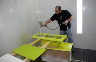 Metody malování na domácí nábytek z dřevotřísky, důležité nuance