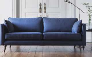 Kā izvēlēties zilu dīvānu interjeram, veiksmīgas krāsu kombinācijas