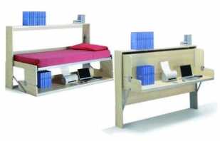 Transformatoru gultas galda veidi un īpašības, svarīgas nianses