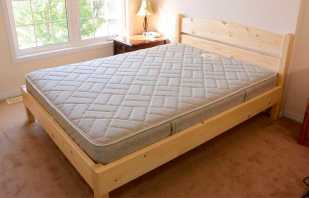 DIY صنع سرير مزدوج ، والمراحل الرئيسية لهذه العملية