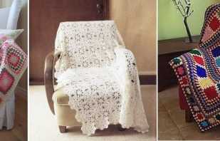Como fazer crochê uma capa de cadeira, etapas do trabalho, decoração adequada