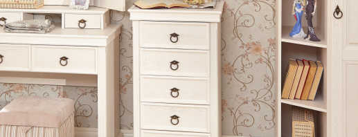What are chests of drawers high, and all the important features