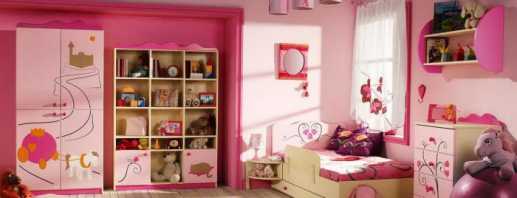 Funktioner i valet av barnmöbler för flickor, expertråd