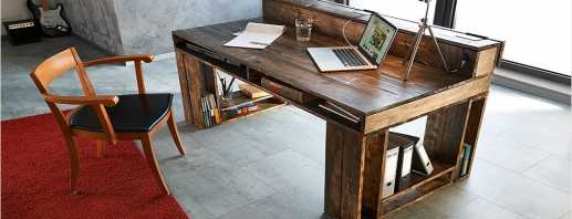 Do it yourself step-by-step production of a simple desk from chipboard