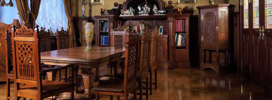 Funkcie starožitného nábytku, jeho výhody a nevýhody