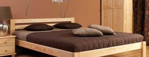 Esošie masīvu priežu gultņu modeļi, materiālu kvalitāte