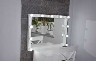 Types of makeup mirrors with lighting, selection and placement tips