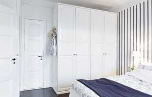 What are the white wardrobes for the bedroom, tips for choosing