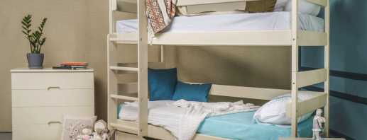 Kādu gultu labāk izvēlēties diviem bērniem, populāri modeļi