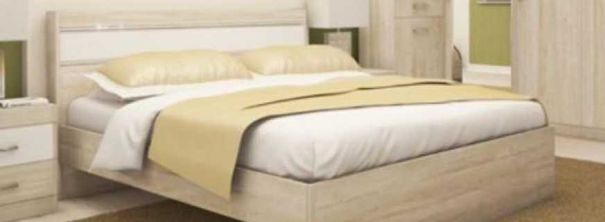 Kas var būt gultas, kas izgatavotas no skaidu plātnes, materiāla īpašības