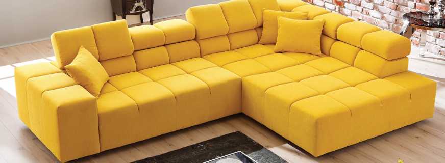 Labākie viesistabas dīvānu modeļi modernā stilā, izvēles noteikumi