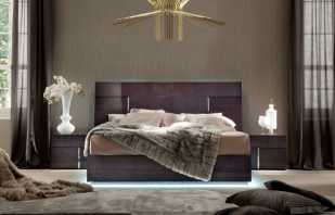 Razões para a popularidade das camas italianas modernas, visão geral do produto
