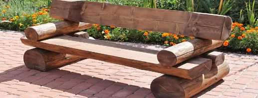 Nowoczesne projekty ław ogrodowych, DIY