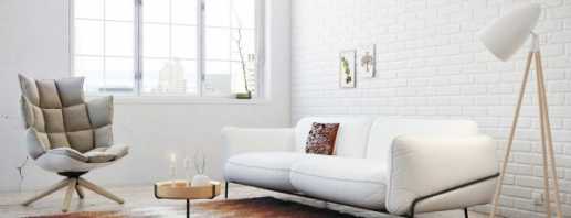 The relevance of a white sofa in different styles of interior