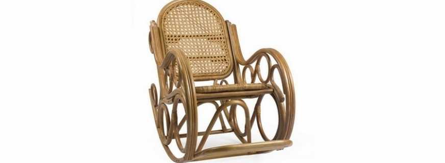 Kā šūpuļkrēslu ar savām rokām izgatavot no koka, rotangpalmas, metāla