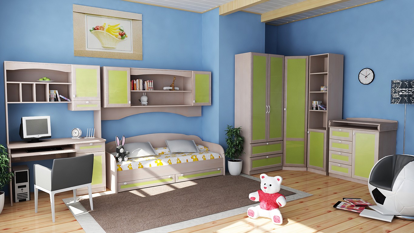 Funkčný modulárny nábytok v detskej škôlke