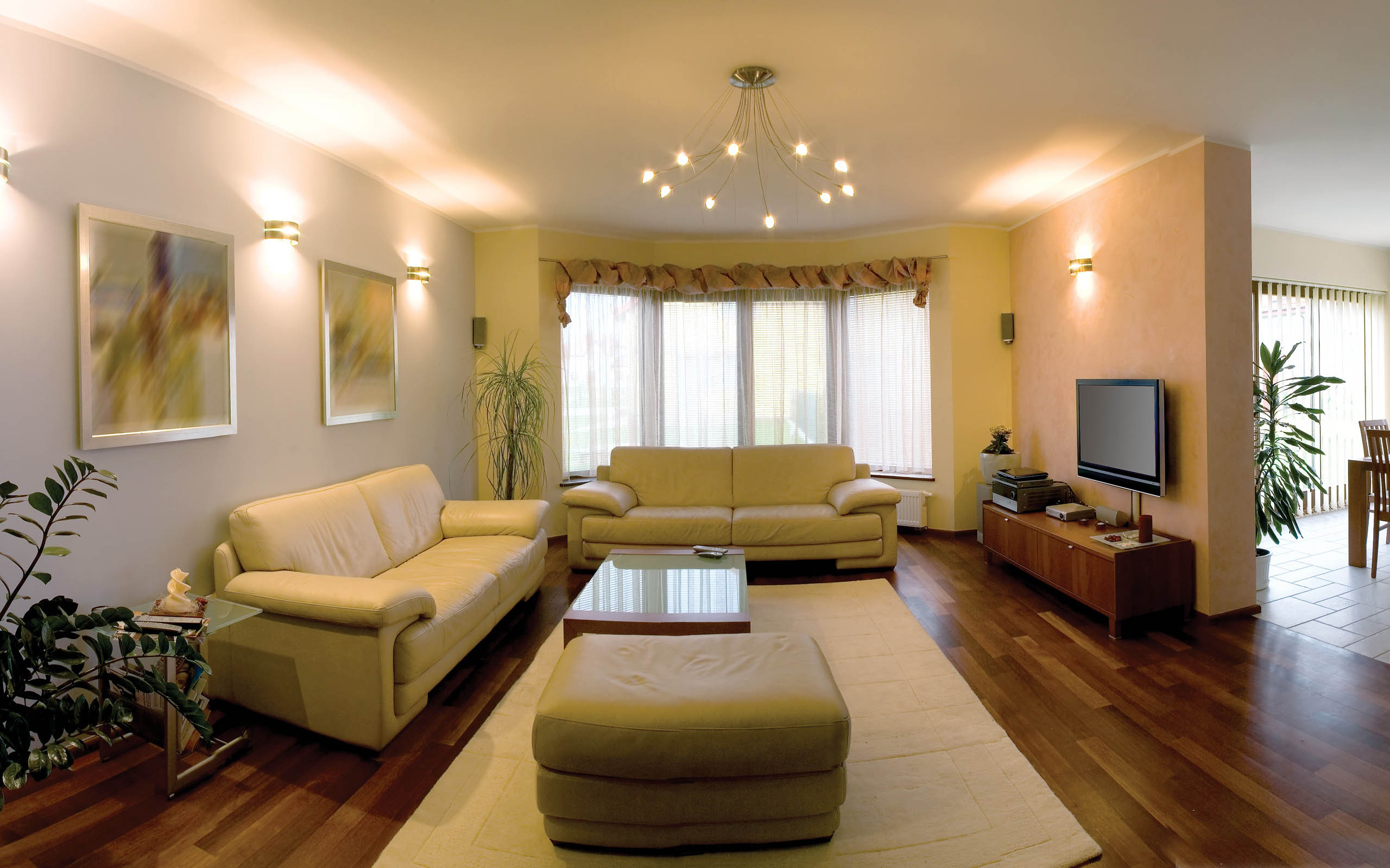 An example of a living room