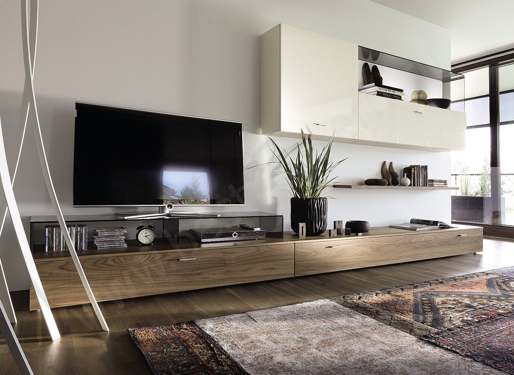 Stilīgas modernas televizora mēbeles