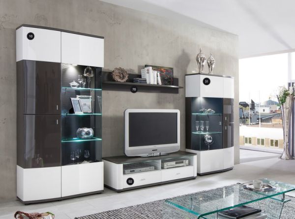 Dzīvojamās istabas mēbeļu izvēle ar mūsdienīgu, stilīgu dizainu