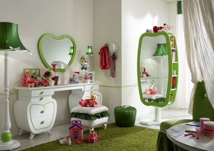 Spoguļa vērtība bērnu istabas interjerā