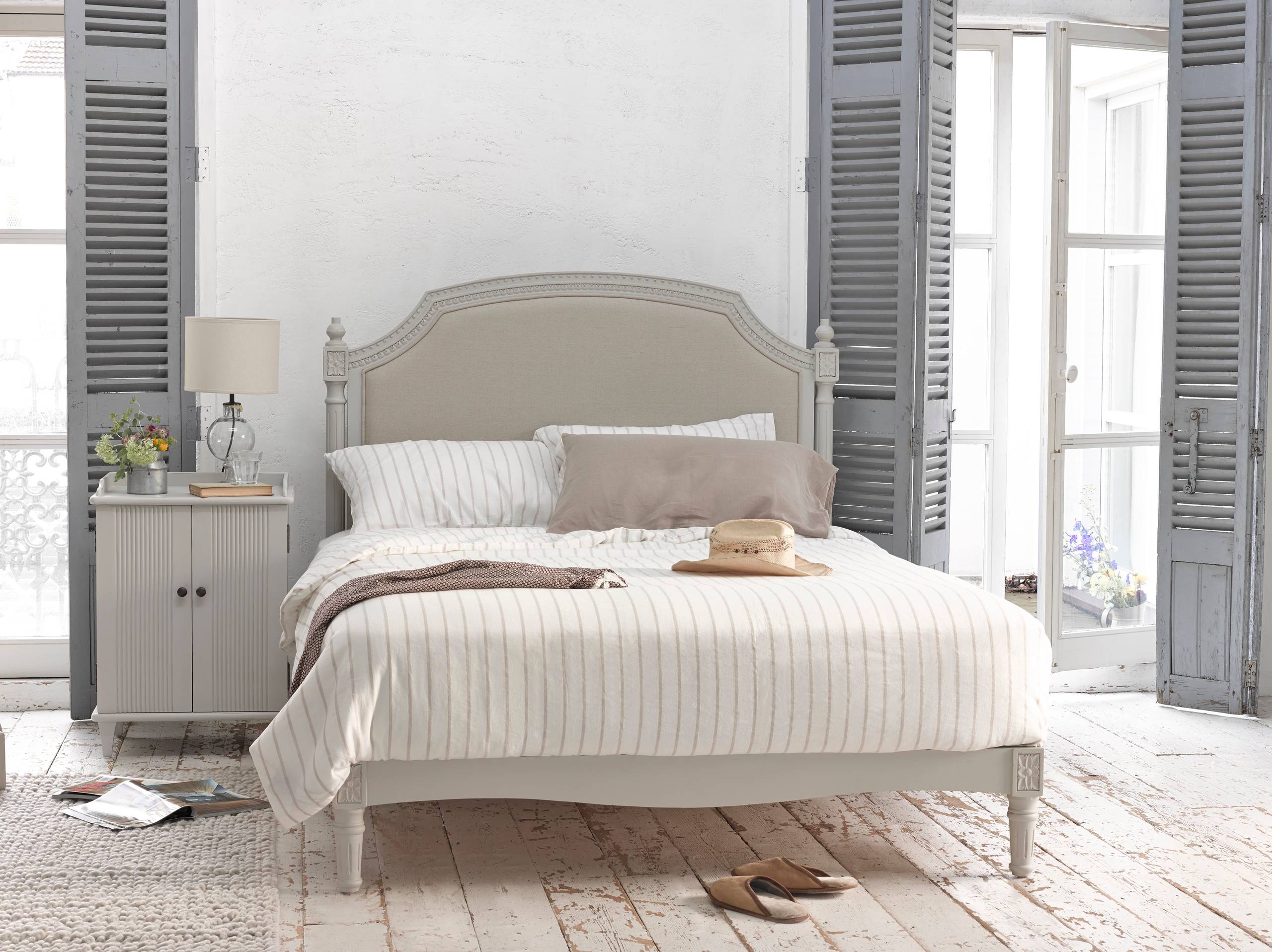 DIY Provence stila guļamistabas dizains