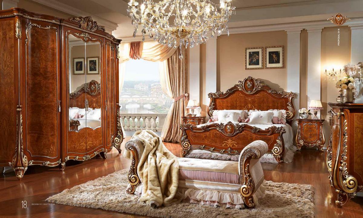 Klasiskā stila guļamistabas