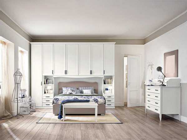 Guļamistaba baltā krāsā
