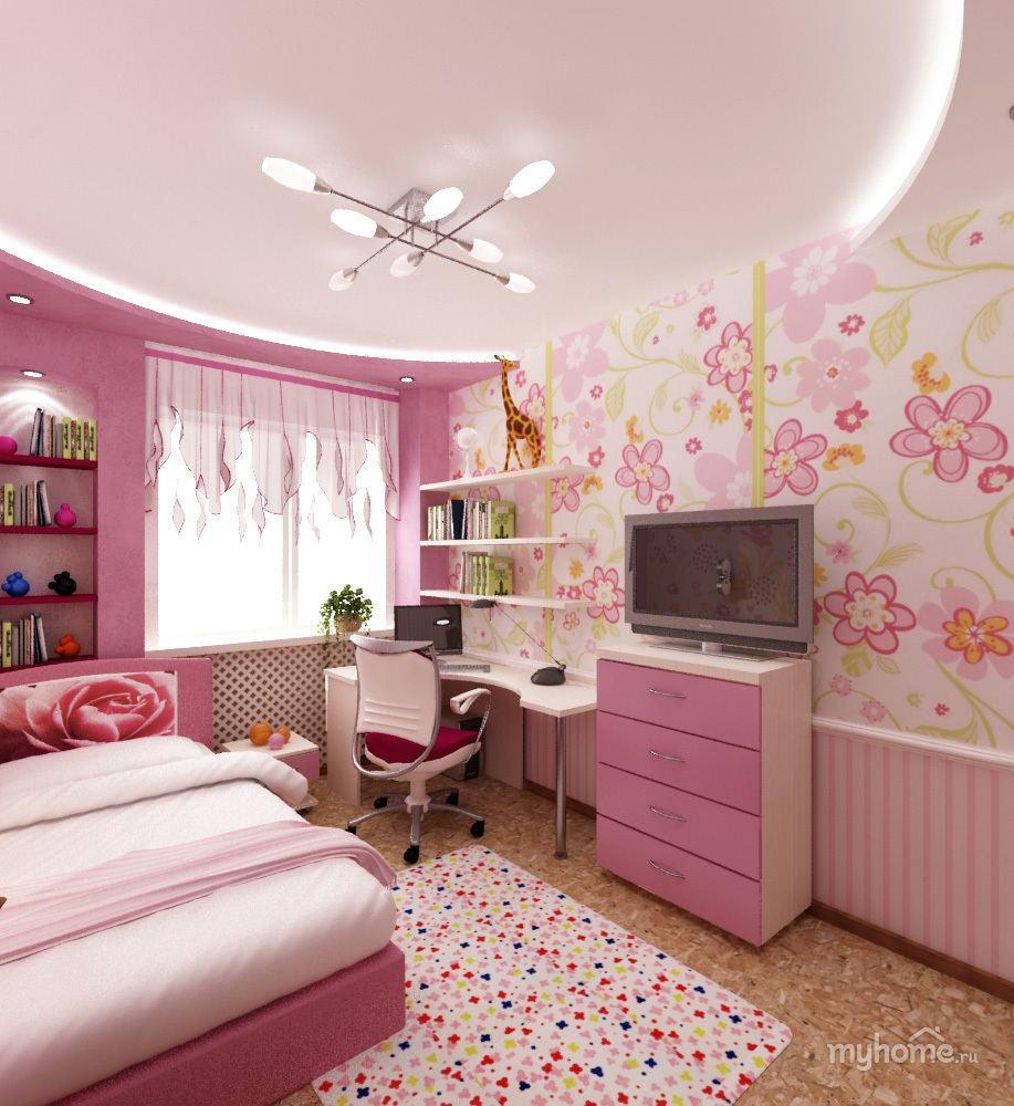 The use of pink in the nursery