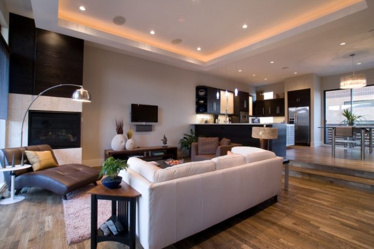 Moderní design obývacího pokoje 2018