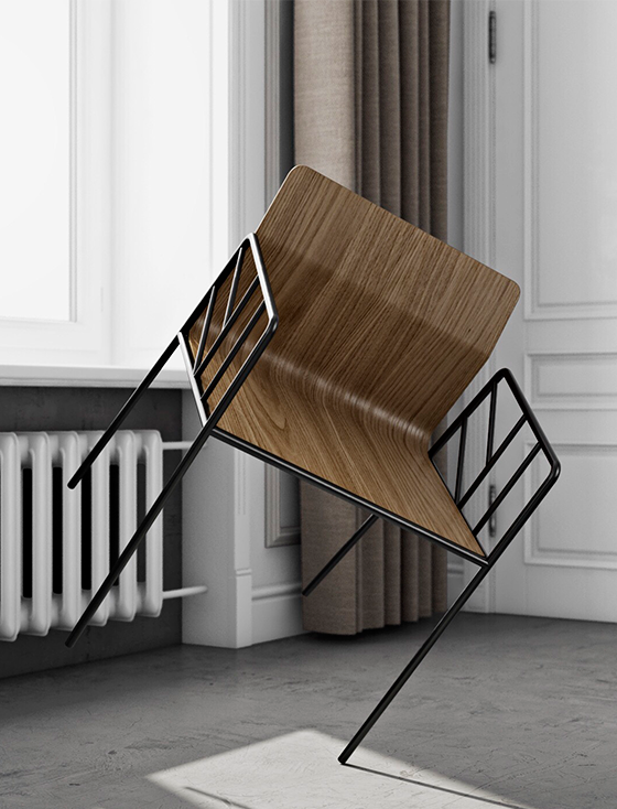 Pemilihan perabot moden dengan reka bentuk asal