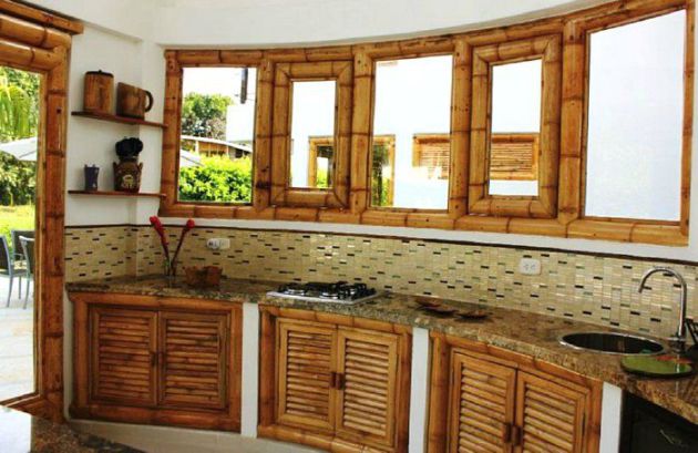Кухињски намештај од бамбуса