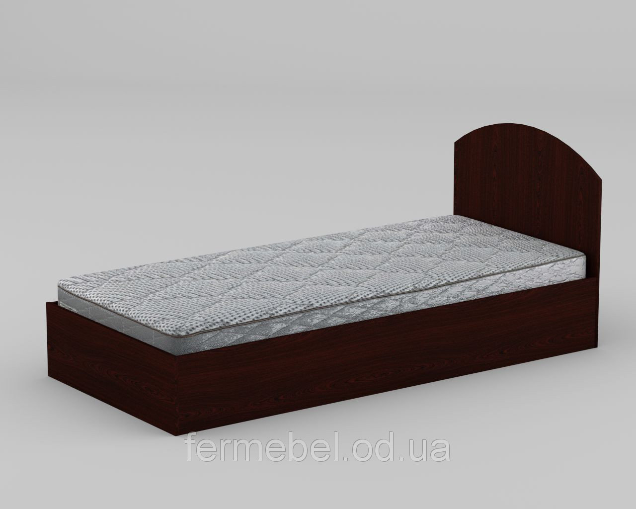 Single chipboard bed