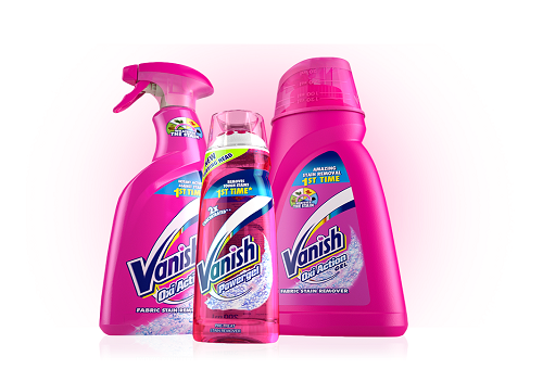 Vanish mīksto mēbeļu tīrīšanai