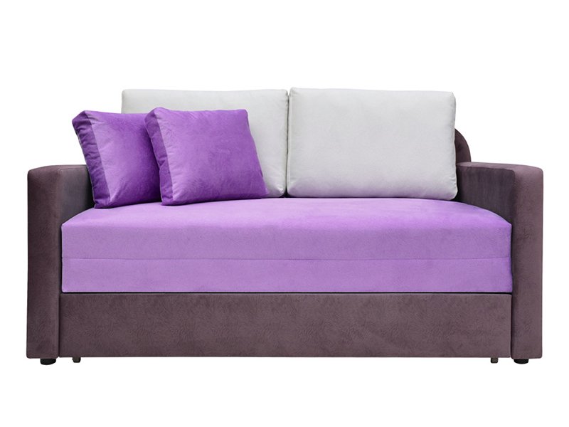 Dīvāns purpursarkanā dizainā