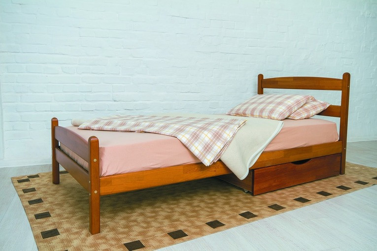 Vienu atvilktņu gulta