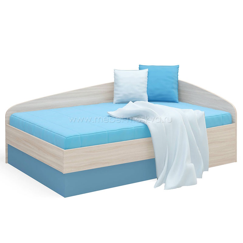 Osmaņu gulta zilā krāsā