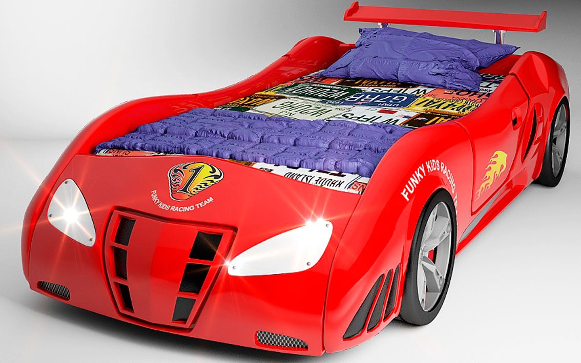 Sarkanas mēbeles Ferrari