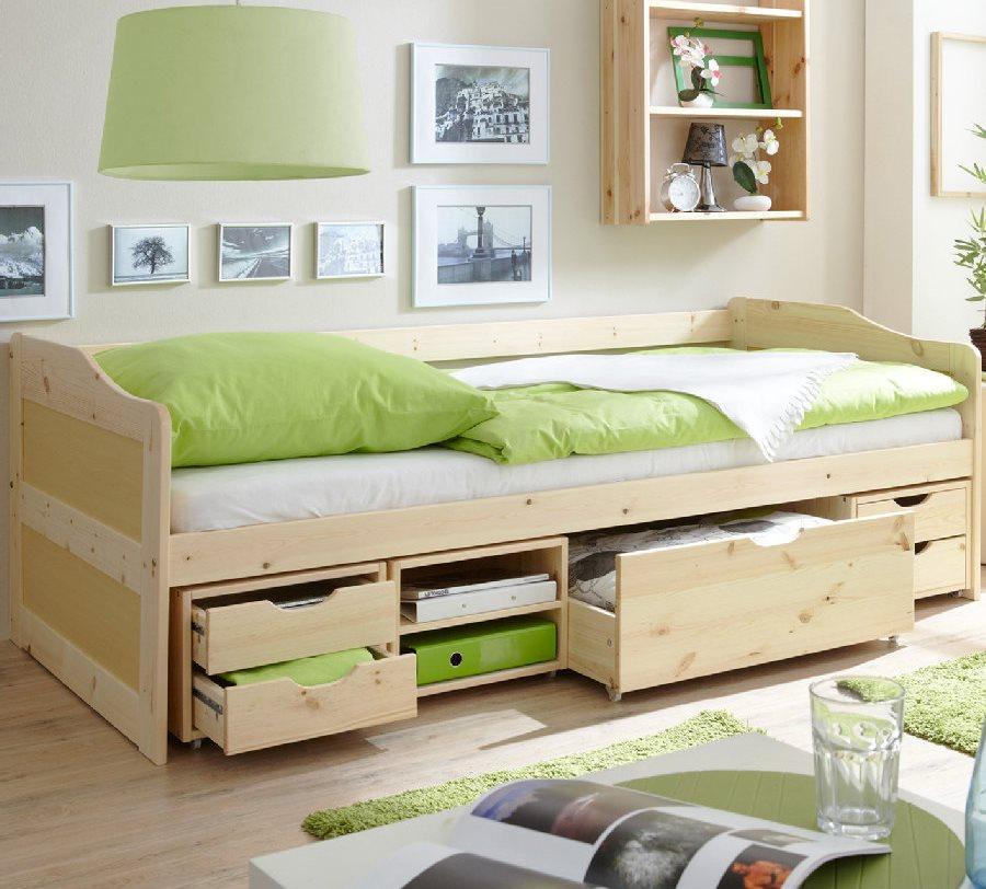 Vienvietīgas gultas modelis