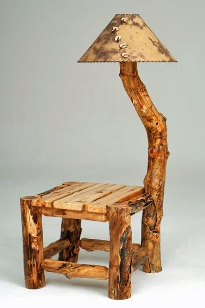 Krēsls ar lampu