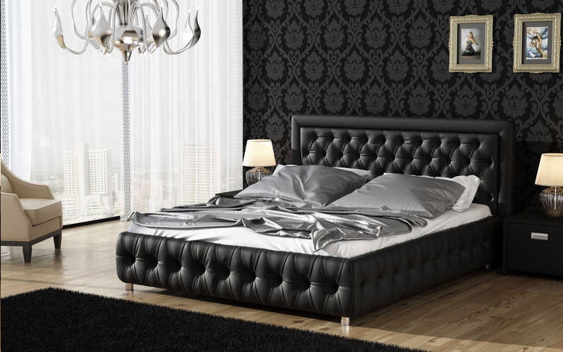 Melna gulta ar rhinestones diviem