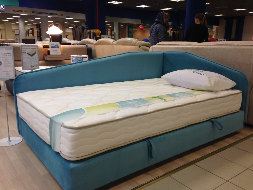 Vienvietīgas gultas modelis