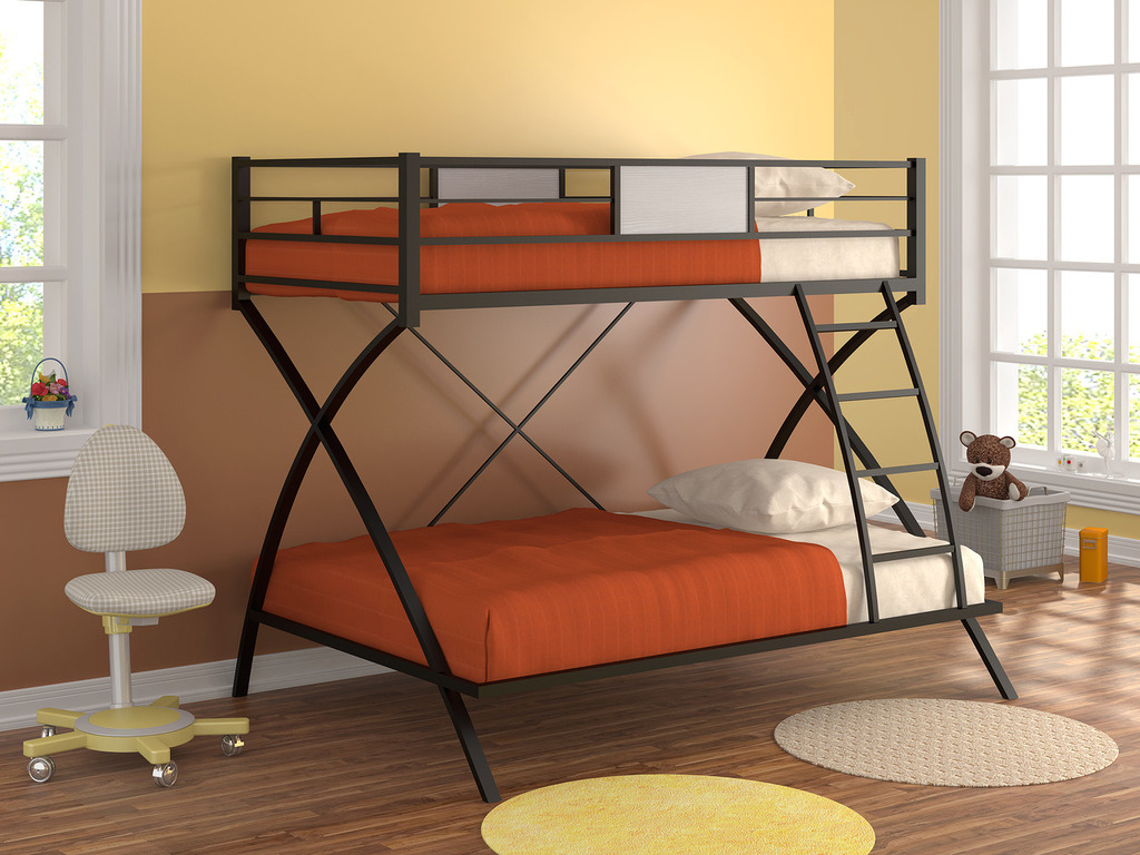 Modernas, ērtas un stilīgas metāla gultas