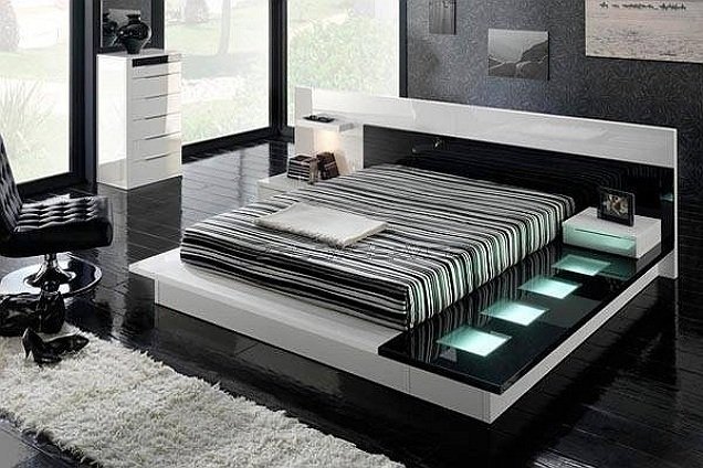 Vizuāli paplašināta guļamistaba, izmantojot labi izvēlētās krāsas