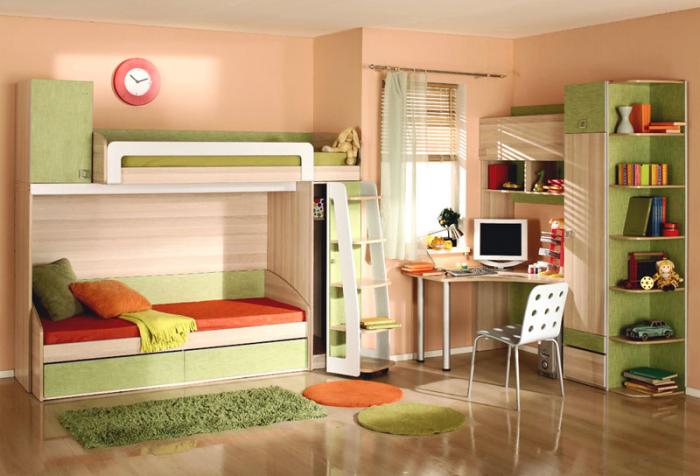 Iespaidīga bērna istabas dizaina piemērs